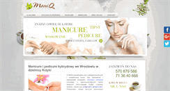 Desktop Screenshot of maniq.pl